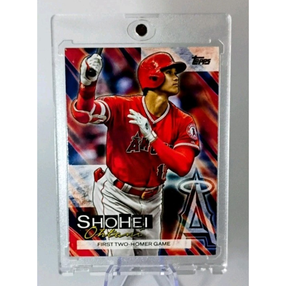 Shohei Ohtani #SO-11 2019 Topps Update Player Highlights First Two Homer Game